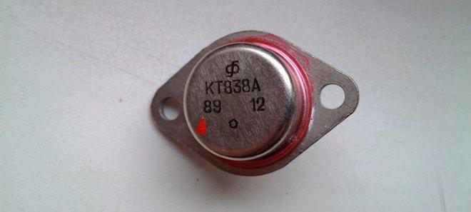 KT838 советский транзистор