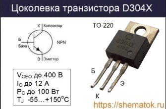 Цоколевка D304X